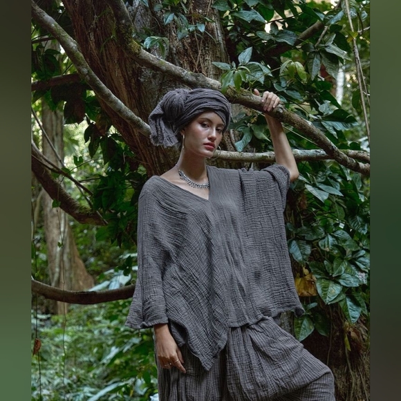 💥SOLD💥Jooziecotton New V Neck Tunic - Picture 1 of 15